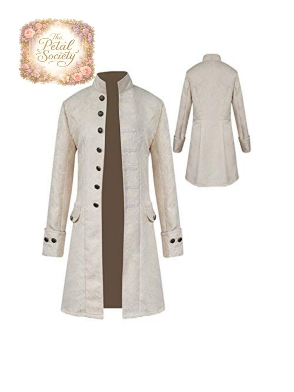 Mens Gothic Steampunk Jacket Tailcoat Victorian Costume Coat